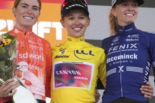 Demi Vollering, Katarzyna Niewiadoma et Pauliena Rooijakkers: les trois premières du Tour de France courront le Tour de Romandie féminin KEYSTONE/AP/Peter Dejong